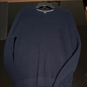 Classic Navy Crewneck Sweater